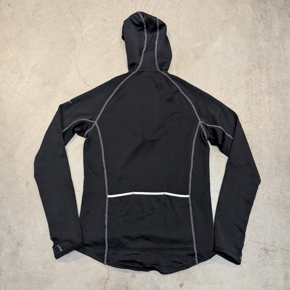 Nike Sphere Thermal Women's M Running Hoodie Black Thumb Holes - Picture 5 of 8